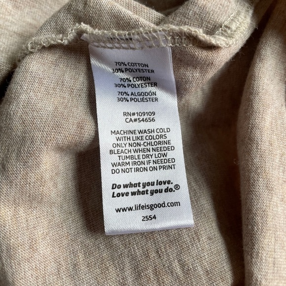 Life Is Good Pumpkin Spice Long Sleeve Tee - Picture 7 of 7